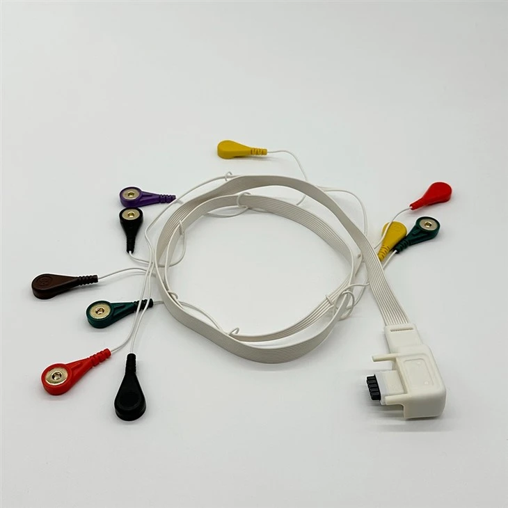 10 Lead Holter ECG Cable For Mortara T12