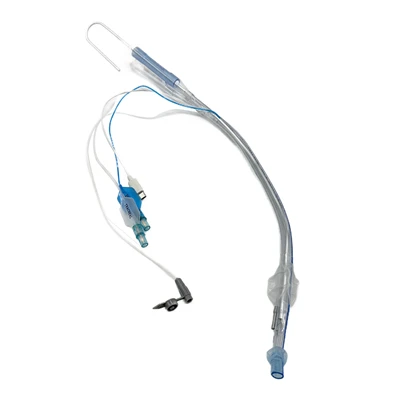 Tub d'endotracheal de doble lumen amb càmera
