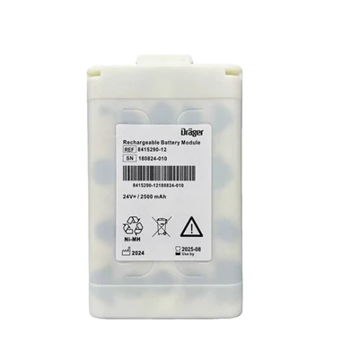 Mòdul de bateria recarregable original Drager 8415290 24V 2500mAh