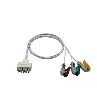 ECG d'un sol ús compatible amb GE Marquette 3 o 5 cables de plom