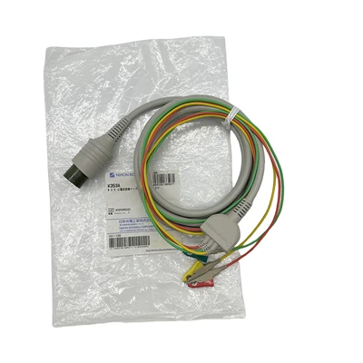 Nihon Kohden ECG Cable 3 de plom K353A