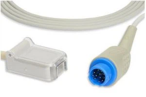 Mindray Masimo 12 pins adaptador de cable de SpO2 compatible LNCS 0010-30-12452