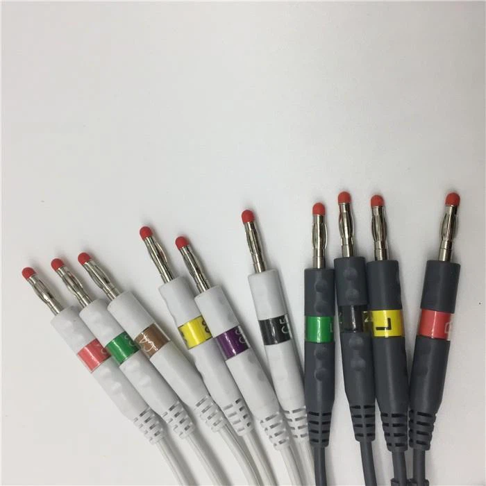 Nihon Kohden Compatible EKG Cable Leadwires 10 Leads