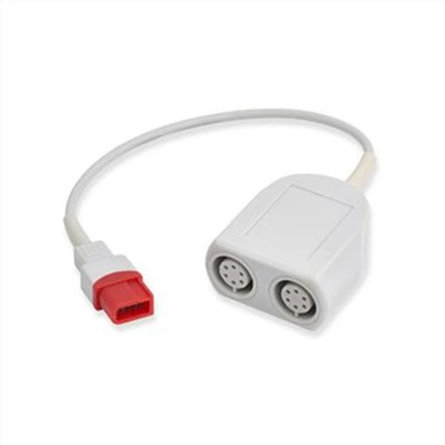 Cable convertidor IBP de doble pin de Spacelabs 10-, cable adaptador IBP 700-0028-00